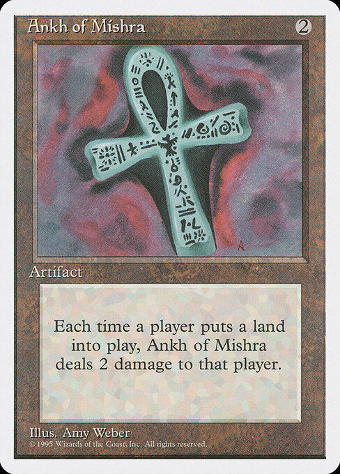 Ankh of Mishra card art