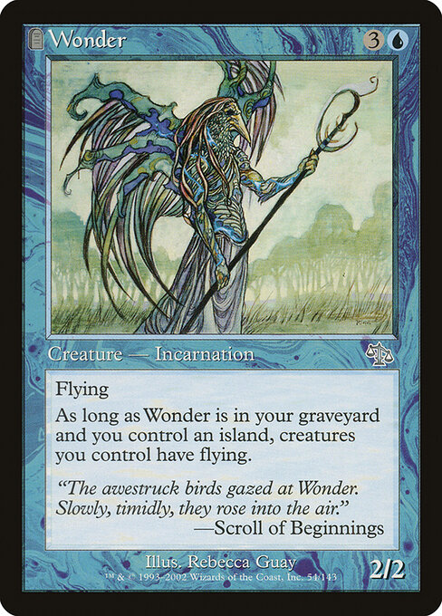 Wonder card art