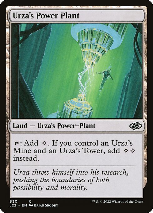 Urza's Power Plant card art