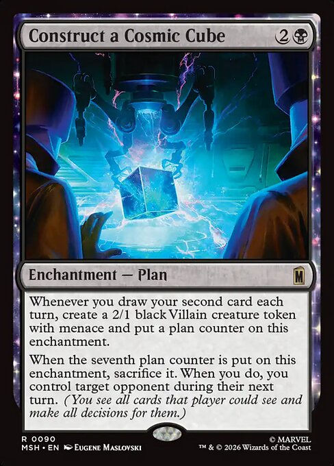 Construct a Cosmic Cube card art