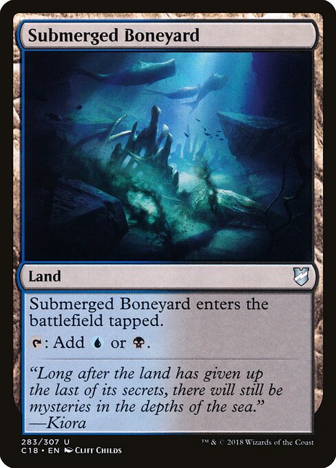 Submerged Boneyard card art