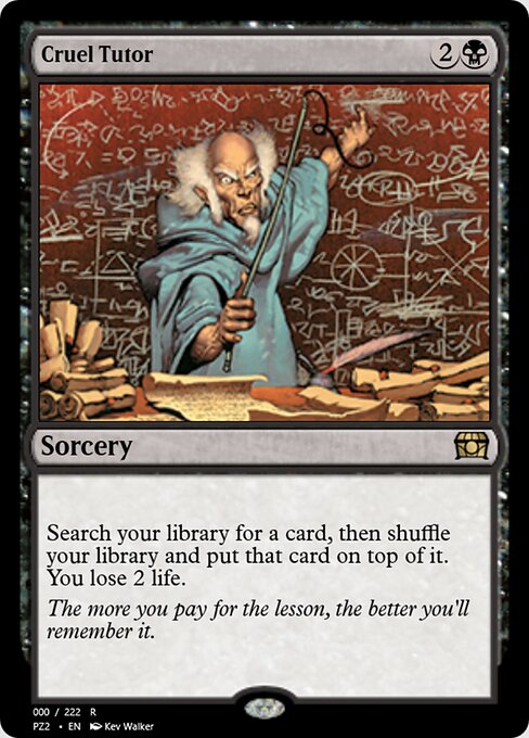 Cruel Tutor card art