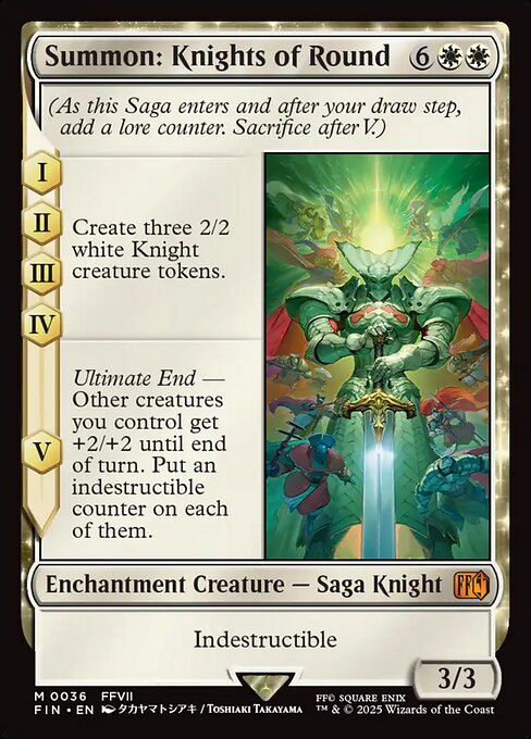 Summon: Knights of Round card art