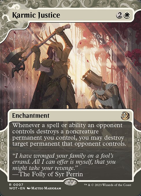 Karmic Justice card art