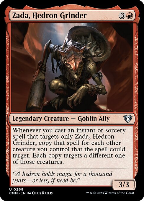 Zada, Hedron Grinder card art