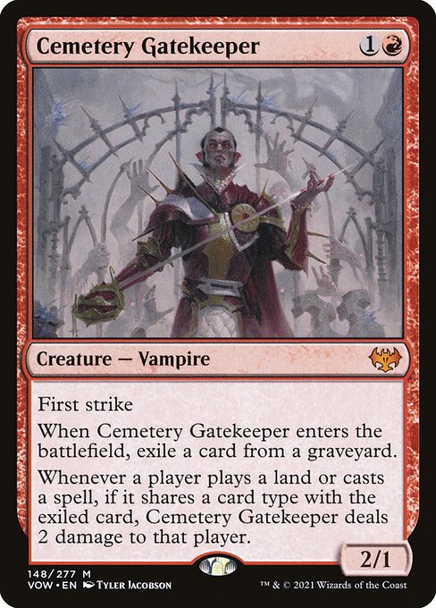 Cemetery Gatekeeper card art