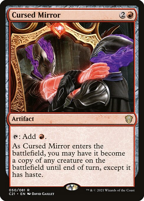 Cursed Mirror card art