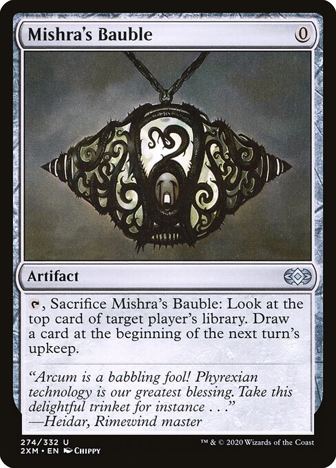 Mishra's Bauble card art