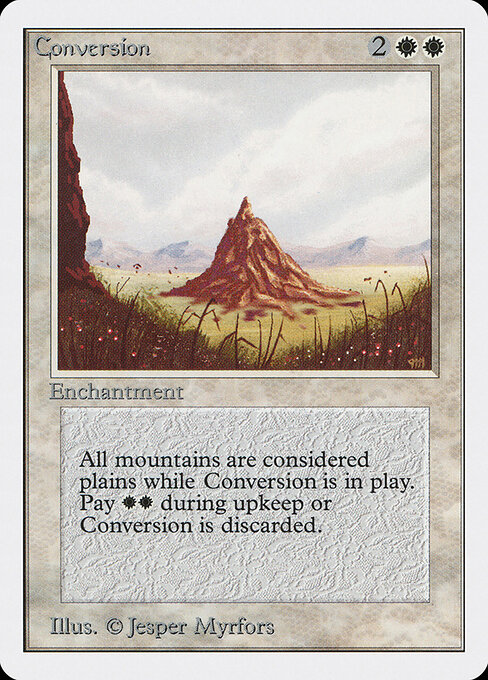 Conversion card art