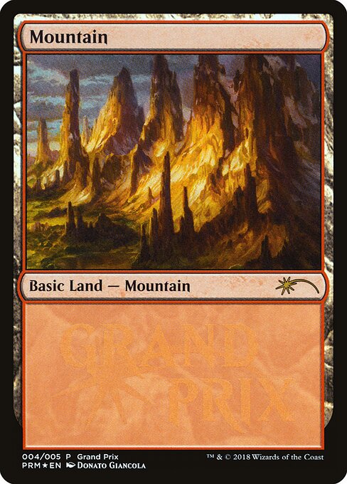 Mountain card art