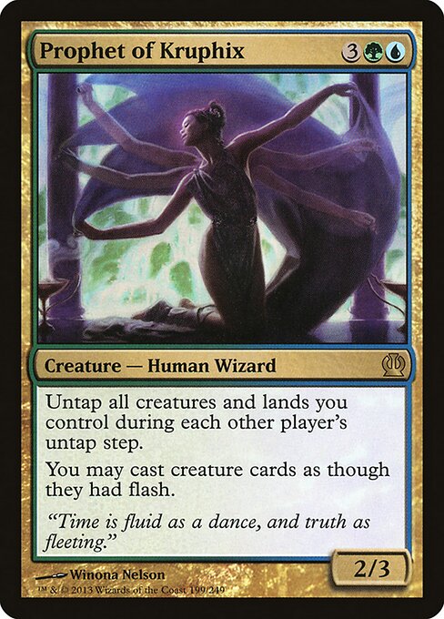 Prophet of Kruphix card art