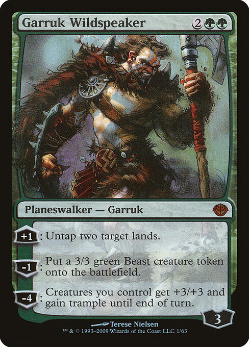Garruk Wildspeaker card art