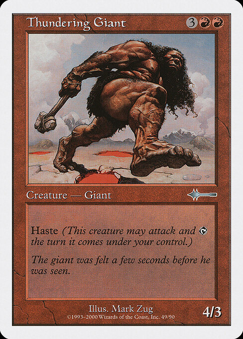 Thundering Giant card art