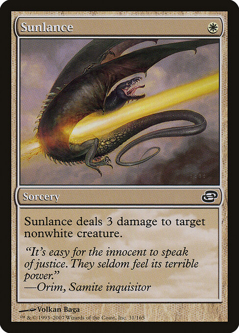 Sunlance card art