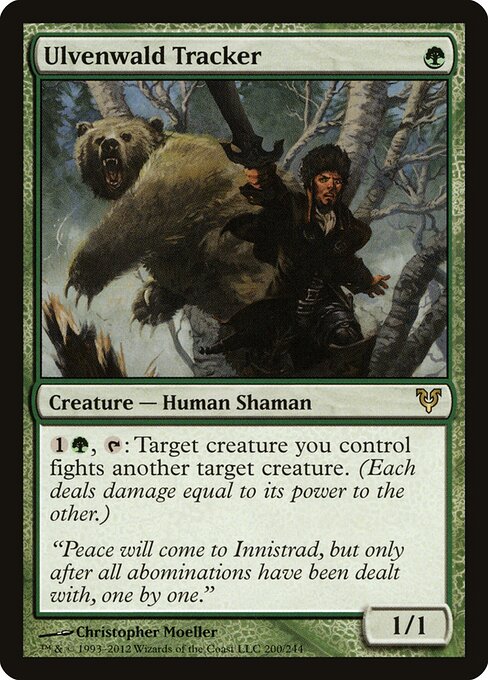 Ulvenwald Tracker card art