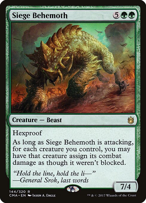 Siege Behemoth card art