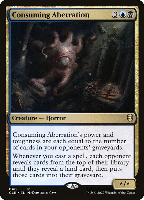 Consuming Aberration card art