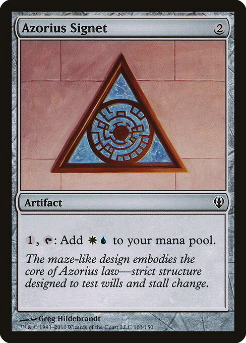 Azorius Signet card art