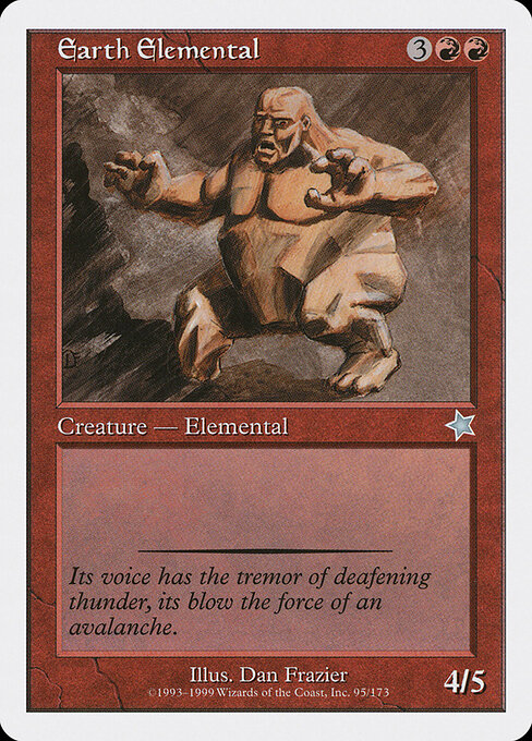 Earth Elemental card art