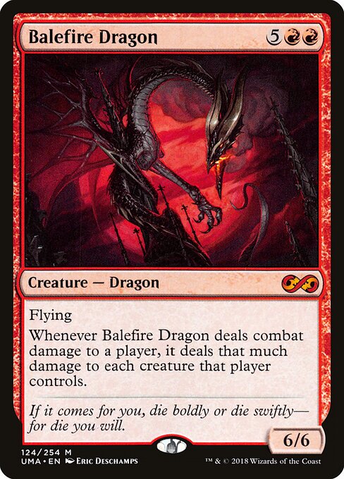 Balefire Dragon card art