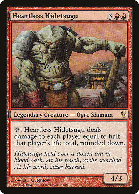 Heartless Hidetsugu card art