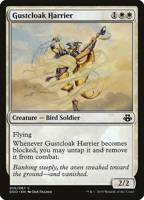 Gustcloak Harrier card art