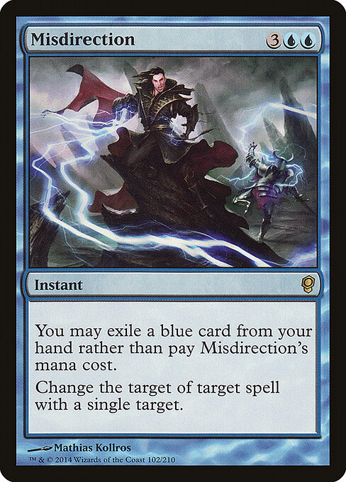 Misdirection card art