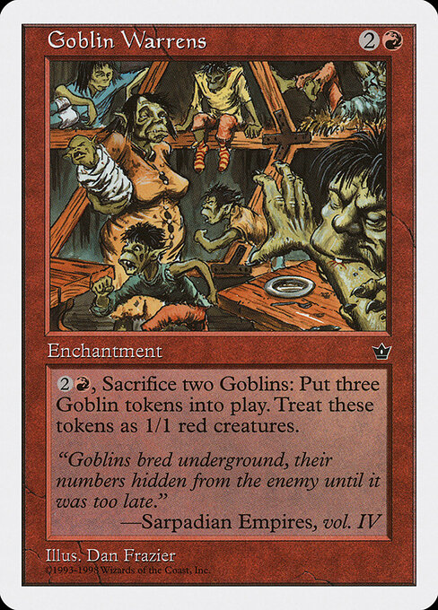 Goblin Warrens card art