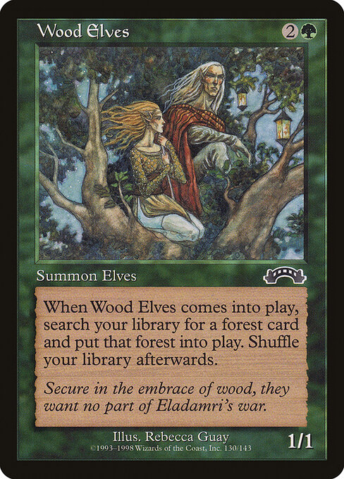 Wood Elves card art