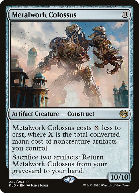 Metalwork Colossus card art