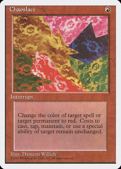 Chaoslace card art