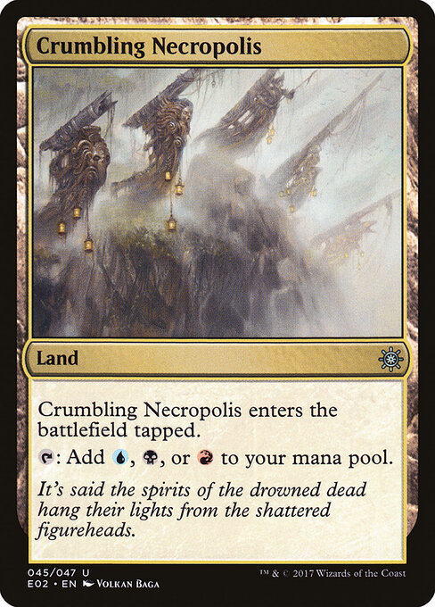 Crumbling Necropolis card art