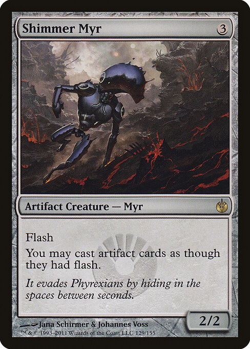 Shimmer Myr card art