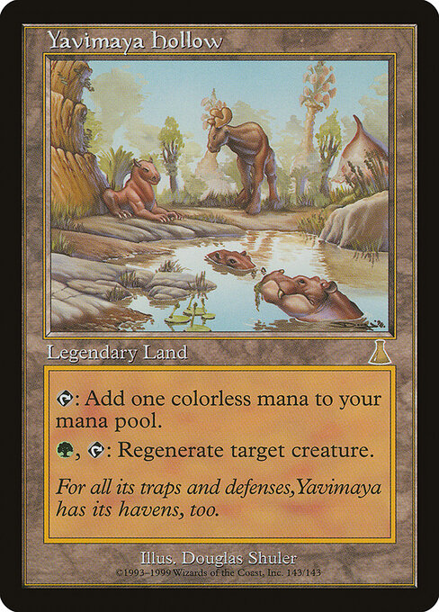 Yavimaya Hollow card art