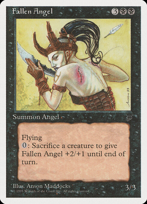 Fallen Angel card art
