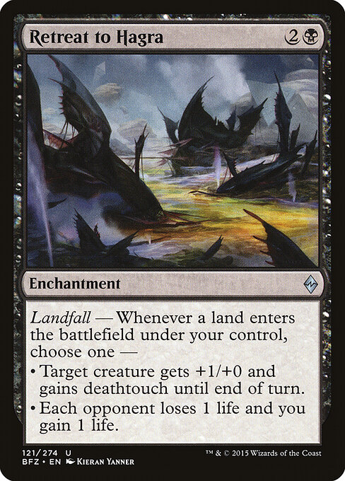 Retreat to Hagra card art