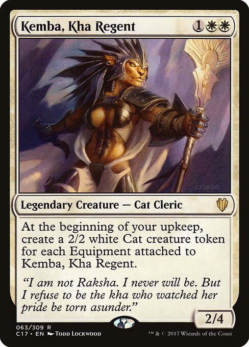 Kemba, Kha Regent card art