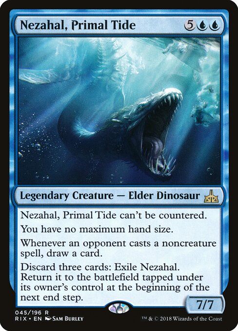 Nezahal, Primal Tide card art