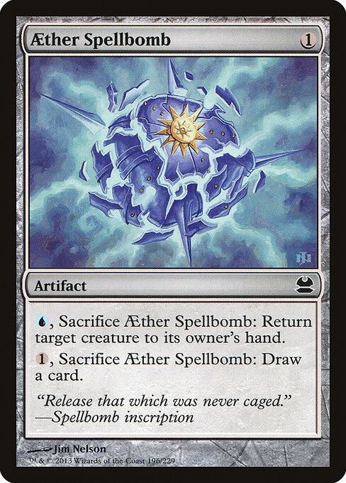 Aether Spellbomb card art
