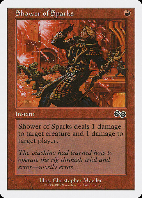 Shower of Sparks card art