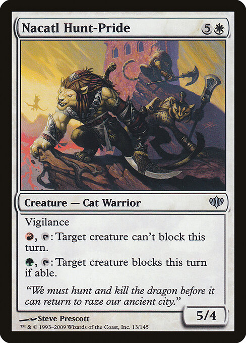 Nacatl Hunt-Pride card art