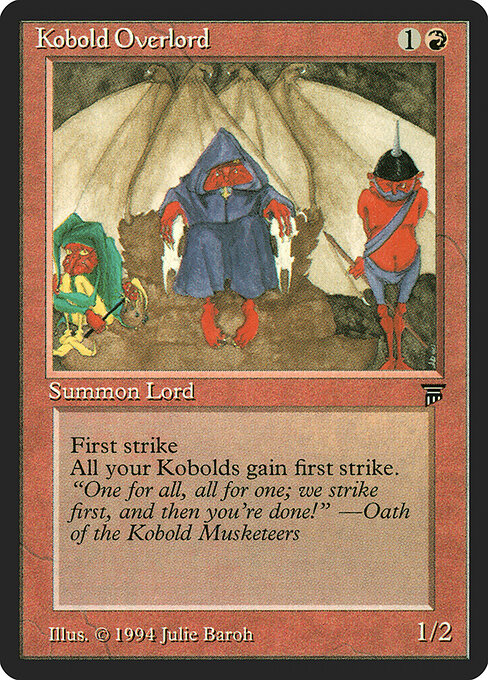 Kobold Overlord card art