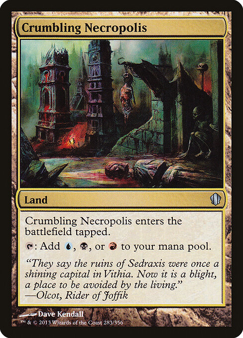 Crumbling Necropolis card art