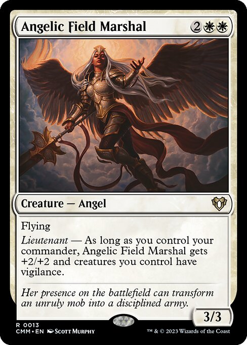Angelic Field Marshal card art
