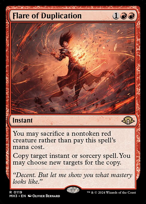 Flare of Duplication card art