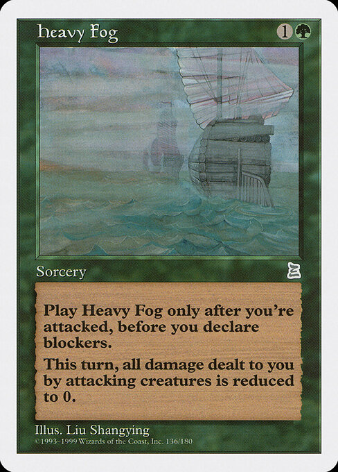 Heavy Fog card art
