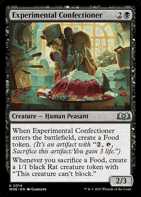 Experimental Confectioner card art