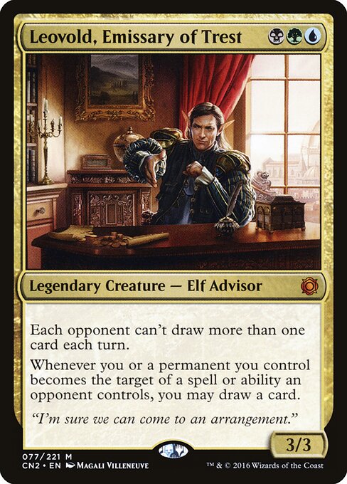Leovold, Emissary of Trest card art