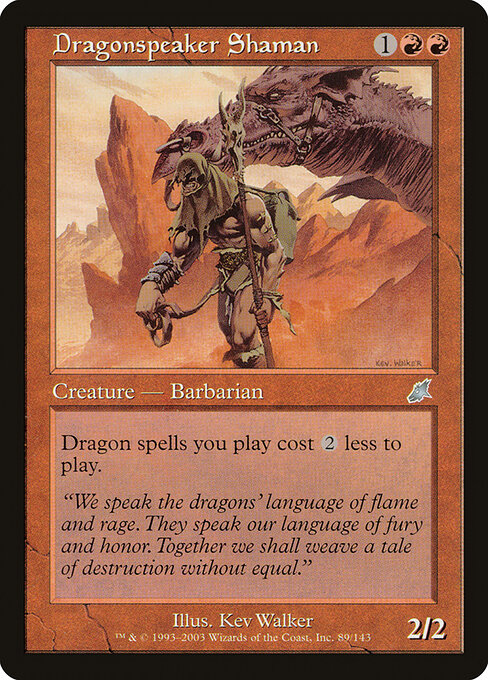 Dragonspeaker Shaman card art