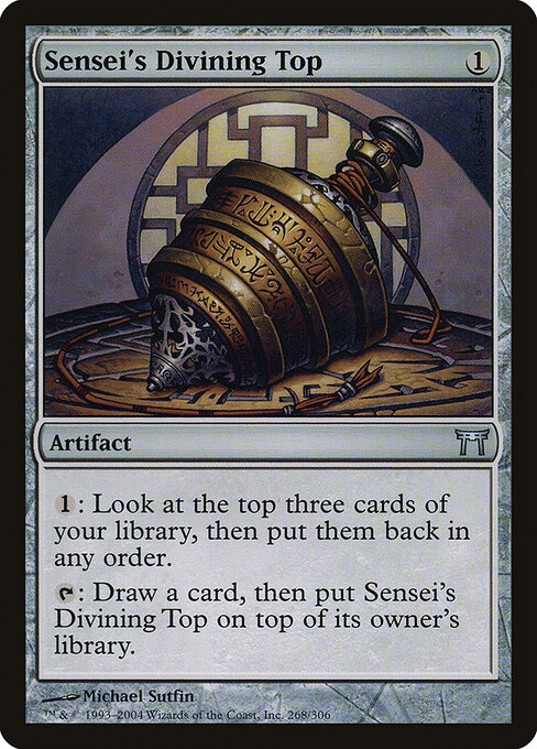 Sensei's Divining Top card art